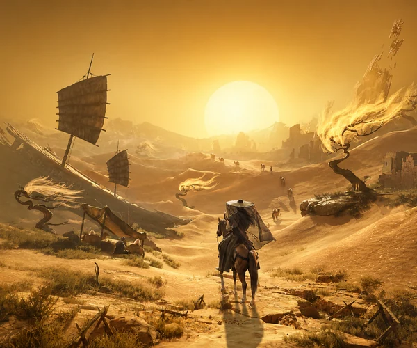 Promotional artwork for Where Winds Meet