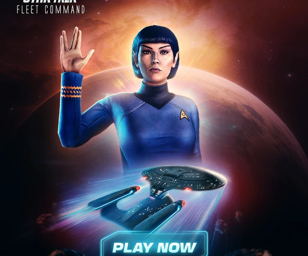 Promotional artwork for Star Trek Fleet Command