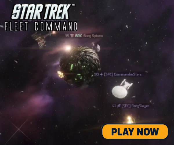 Promotional artwork for Star Trek Fleet Command